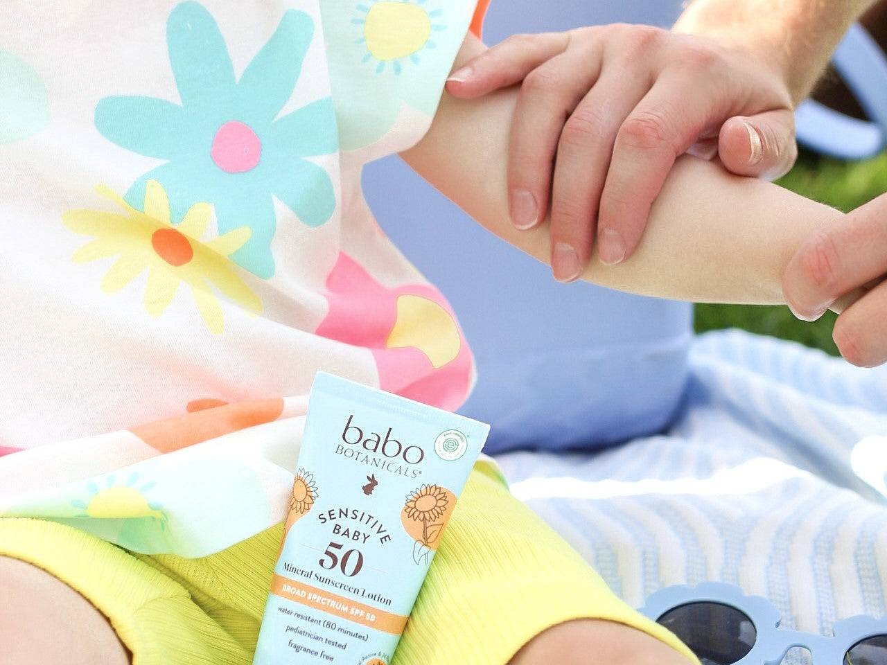 Sensitive Baby Mineral Sunscreen Lotion SPF50 - Image 4