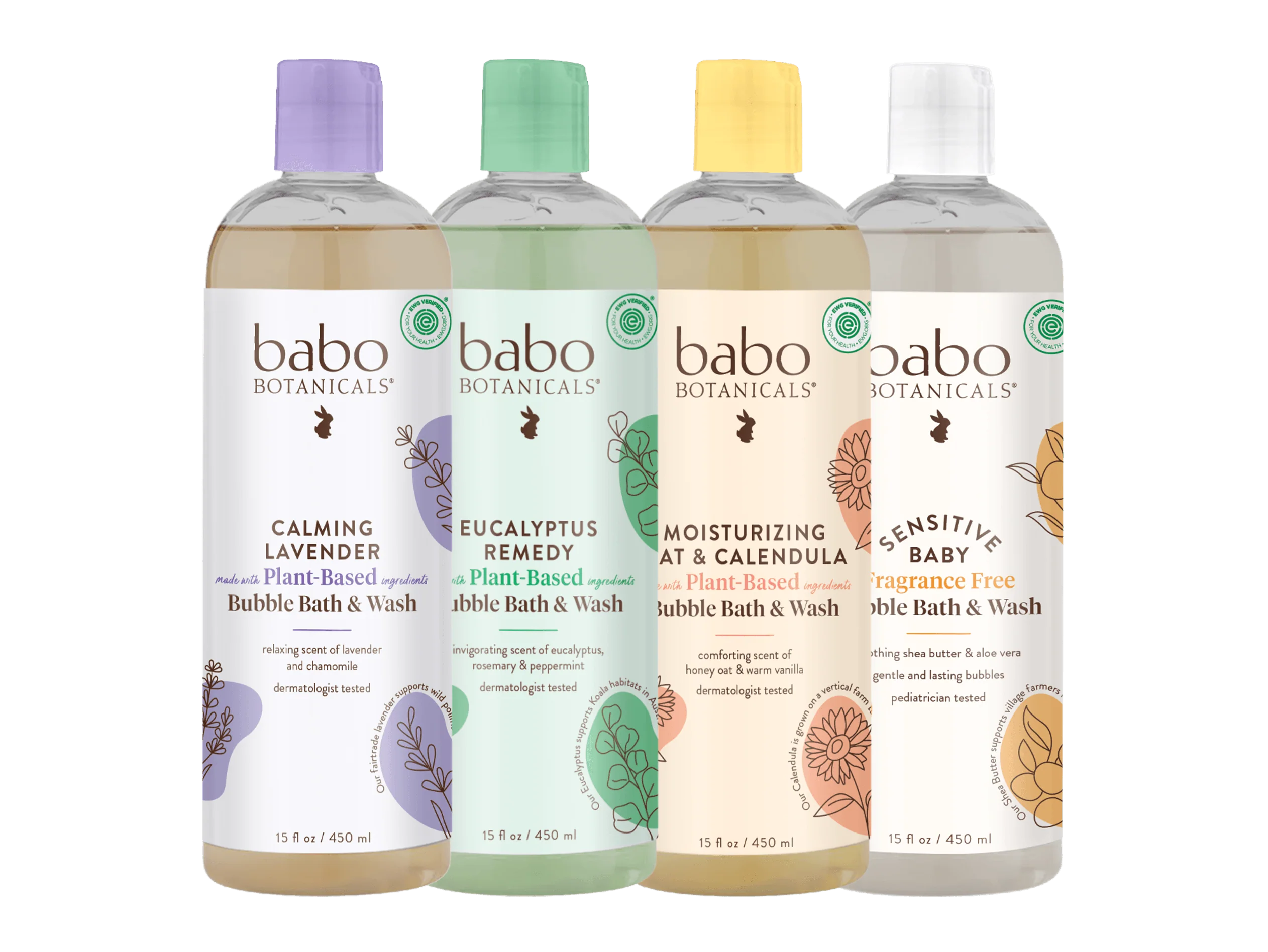 Bubble Bath Variety Set (4 pack)