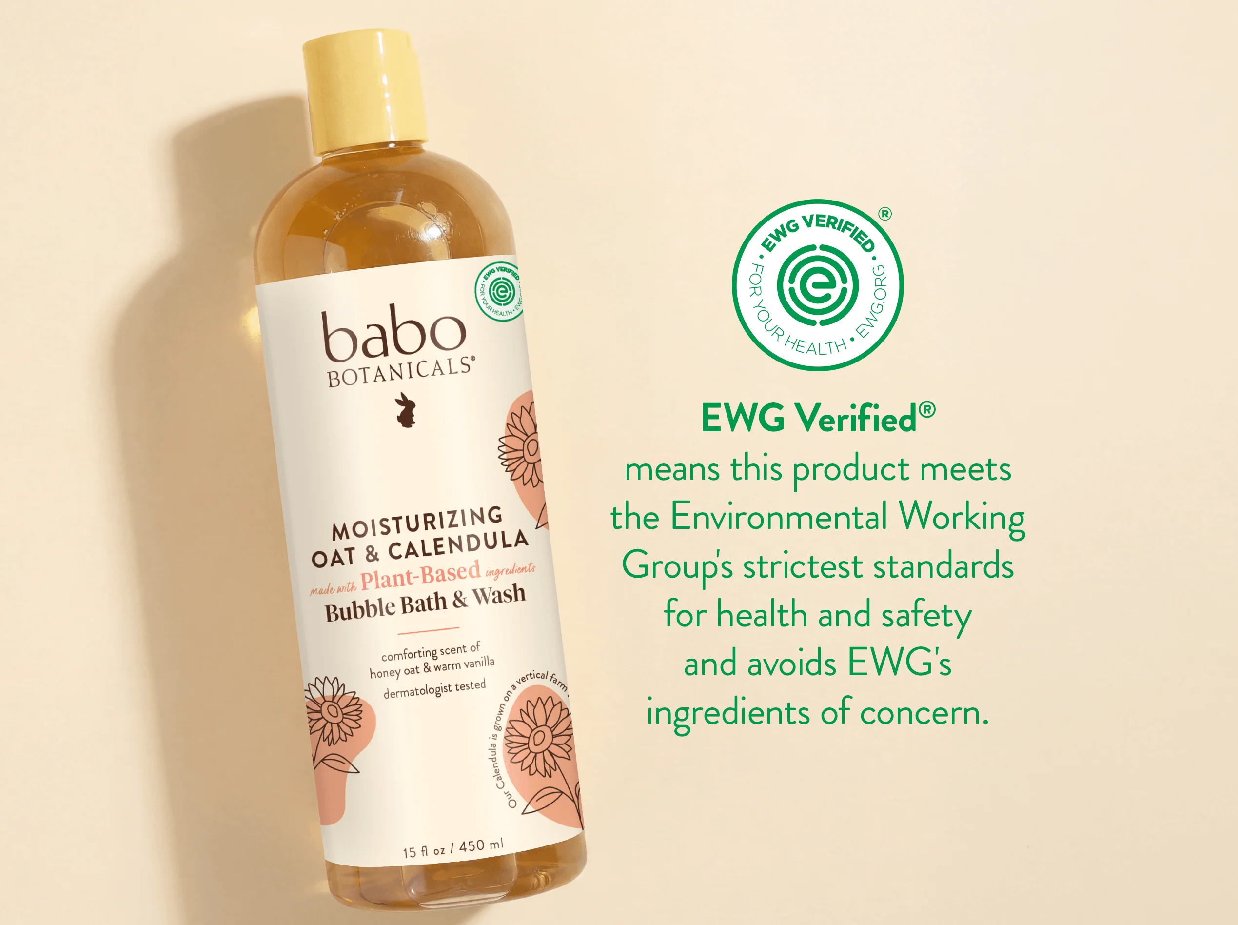 Moisturizing Oat & Calendula Bubble Bath & Wash Duo - Image 5