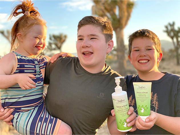 Swim & Sport Citrus Mint & Passion Fruit Shampoo & Wash - 16oz - Image 9